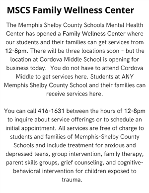 MSCS Family Wellness Center